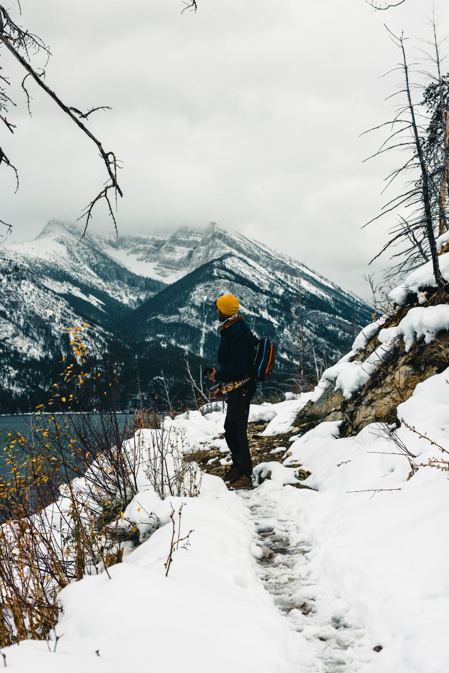 this was a fun hike we found fresh bear tracks and lots of snow even though it was mid october — My Active eSIMs: the fastest way to turn a vague travel question into a next step.