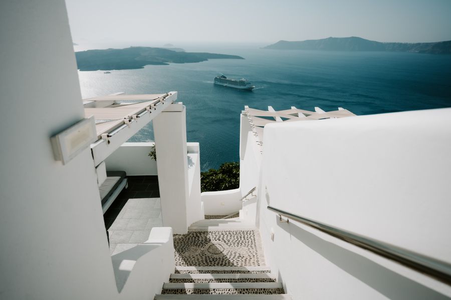steps leading to a beach — Free Internet Speed Test accepts your trip details and hands back a clear recommendation.