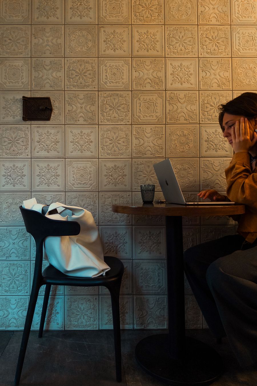 cozy coffee shop work session