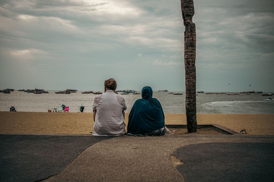 serene beachfront scene in chonburi thailand — The museum queue skips itself: tickets bought online, straight to the door.