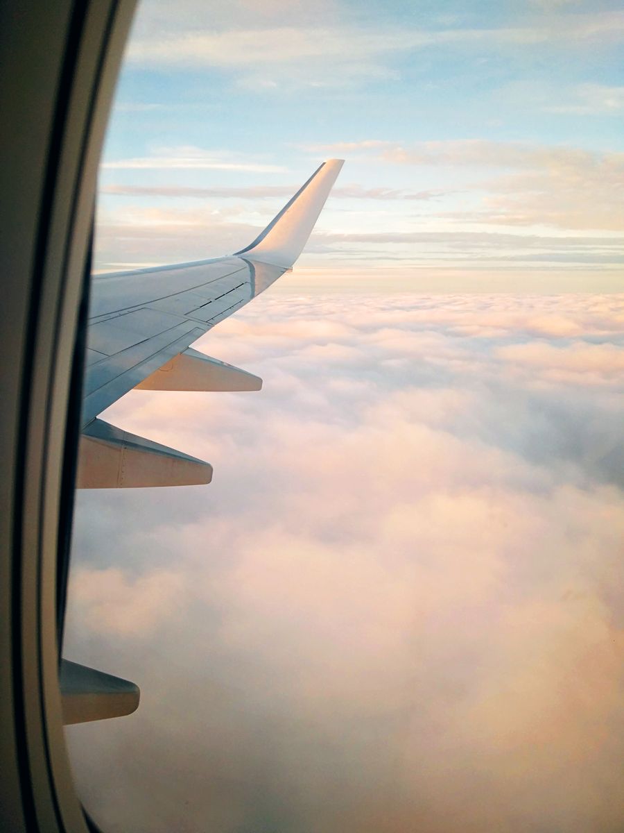wing of aircraft flying over clouds at sundown — From Connection Quality Grader's answer to checkout is a short, well-lit path.